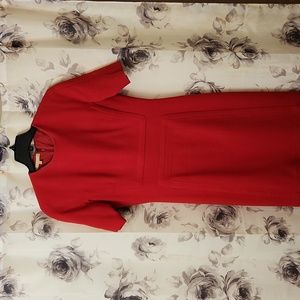 Michael Kors dress crepe size 6 in stunning red! Spring for sure
